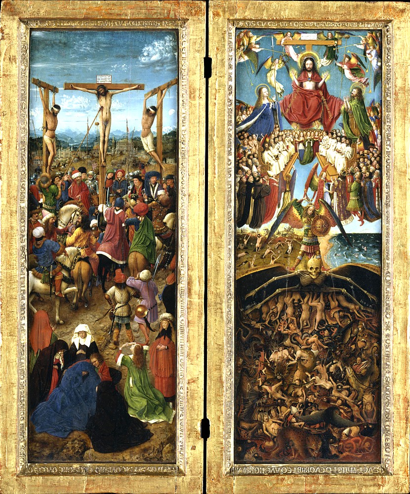 Van Eyck The Crucifixion The Last Judgmentweb