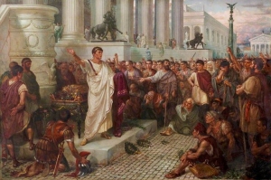 Mark Antony&#039;s speech at Caesar&#039;s funeral