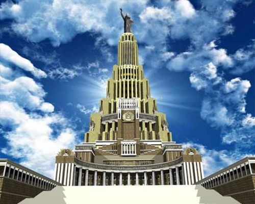 The palace of the soviets