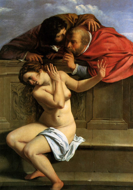 AG Susanna and the Elders 1610 Artemisia Gentileschi