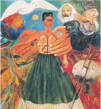 Marxism will give health to the sick, Frida Kahlo, 1954