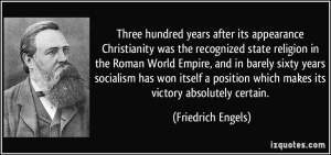 Engels and revolutionary religion