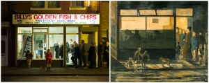 Fish and Chips by the ADS 2015 and by Fred Laidler, 1948